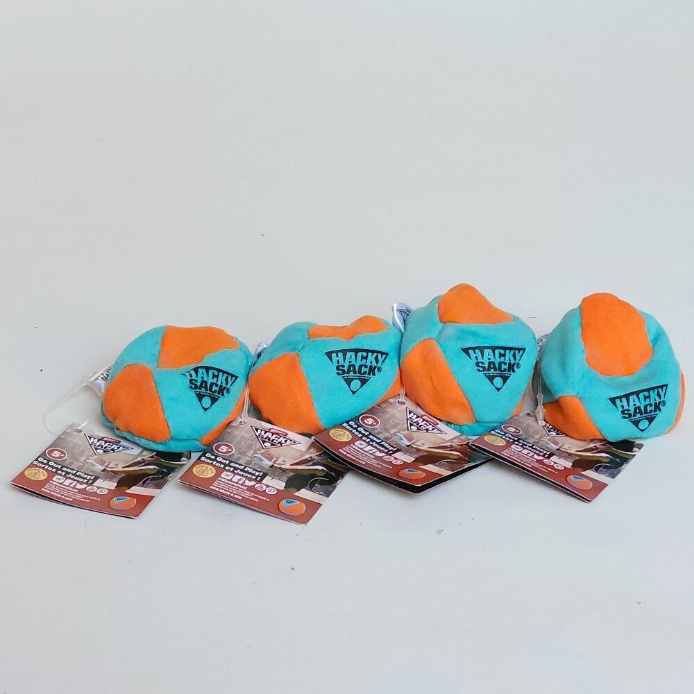 FUN HACKEY SACK LOT of 4 BNWT WHAM-O